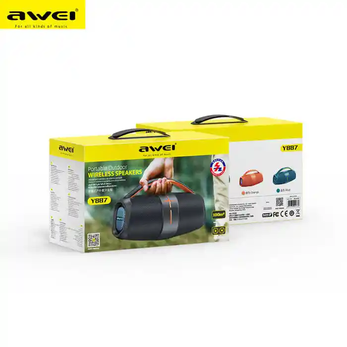 Awei Y887 Portable Outdoor Bluetooth Speaker